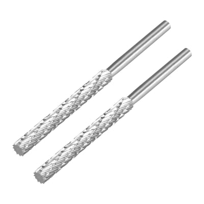 Harfington HSS Rotary Files Single Cut Ball Shape 2pcs