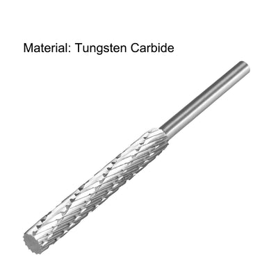 Harfington HSS Rotary Files Single Cut Ball Shape 2pcs