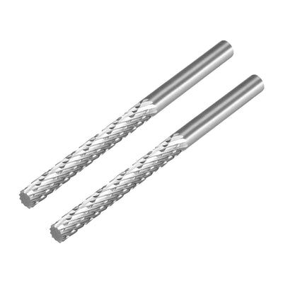 Harfington HSS Rotary Files Single Cut Ball Shape 2pcs