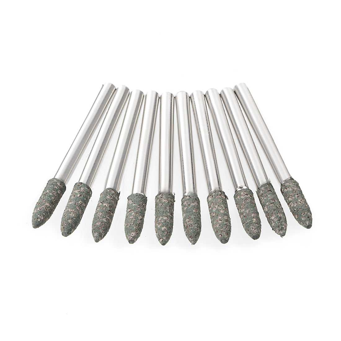 Harfington 3.5mm Rubber Mounted Points Tapered Polishing Buffing Wheels with 1/8-inch Shank for Rotary Tools 10 Pcs