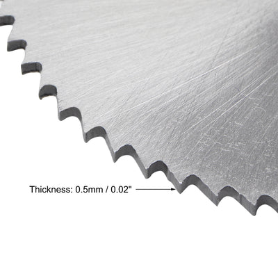 Harfington 1-Inch Mini Cutting Wheels High Speed Steel with 1/8-inch Mandrel 4 Set