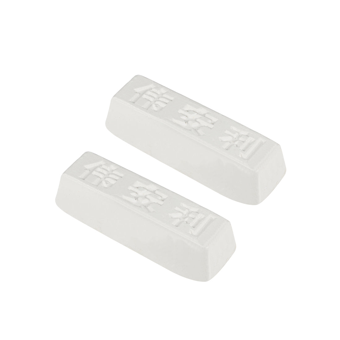 Harfington Polishing Compound Kits White Buffing Sharpening for Metal 110x35x28mm 2 Pcs