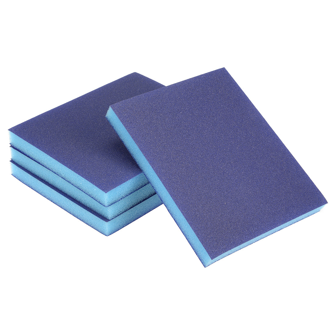 Harfington Sanding Sponge, Medium Grit 180 Grit Sanding Block Pad, 4.72" x 3.86" x 0.47" Size  4pcs