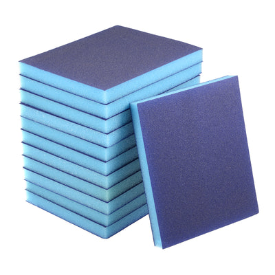 Harfington Sanding Sponge, Medium Grit 180 Grit Sanding Block Pad, 4.72" x 3.86" x 0.47" Size  12pcs