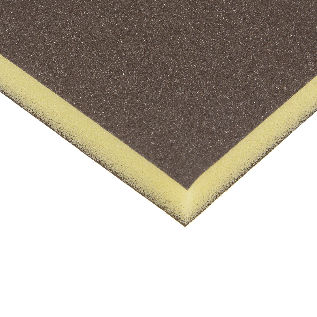 Harfington Sanding Sponge, Medium Grit 150 Grit Sanding Block Pad, 4.72" x 3.86" x 0.47" Size Brown 4pcs