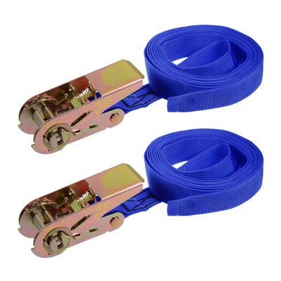 Harfington Ratchet Tie Down Strap for Moving Cargo,  Pack of 2