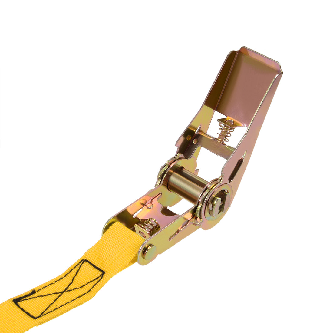 Harfington Ratchet Tie Down Lashing Strap Mxmm  Load Cap for Moving Cargo, Pack of 2