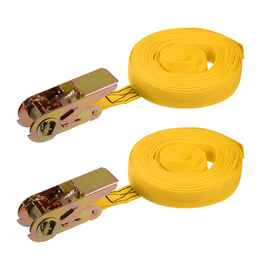 Harfington Ratchet Tie Down Strap for Moving Cargo,  Pack of 2