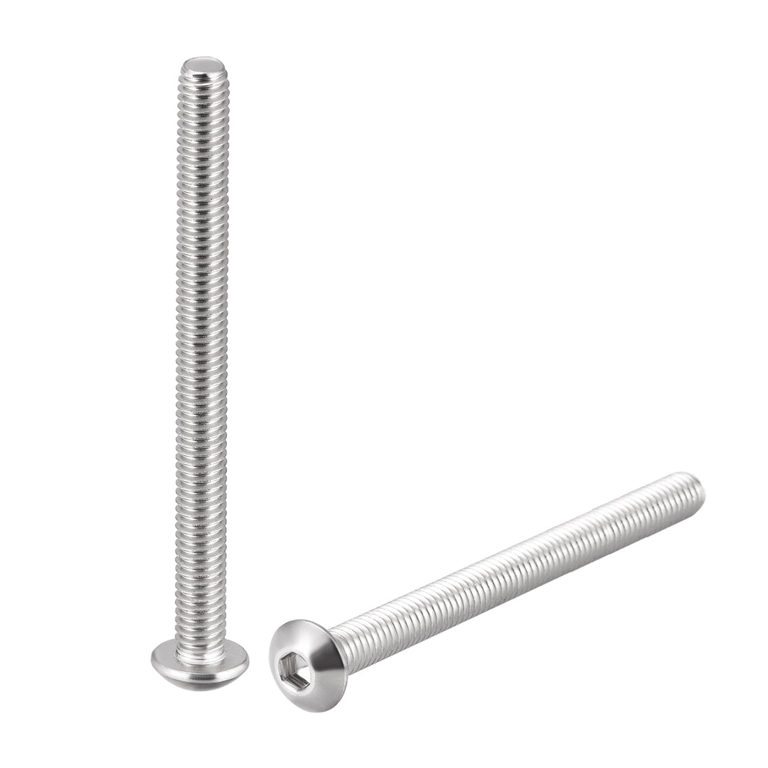 Harfington 20PCS Hex Socket Round Head Machine Screw