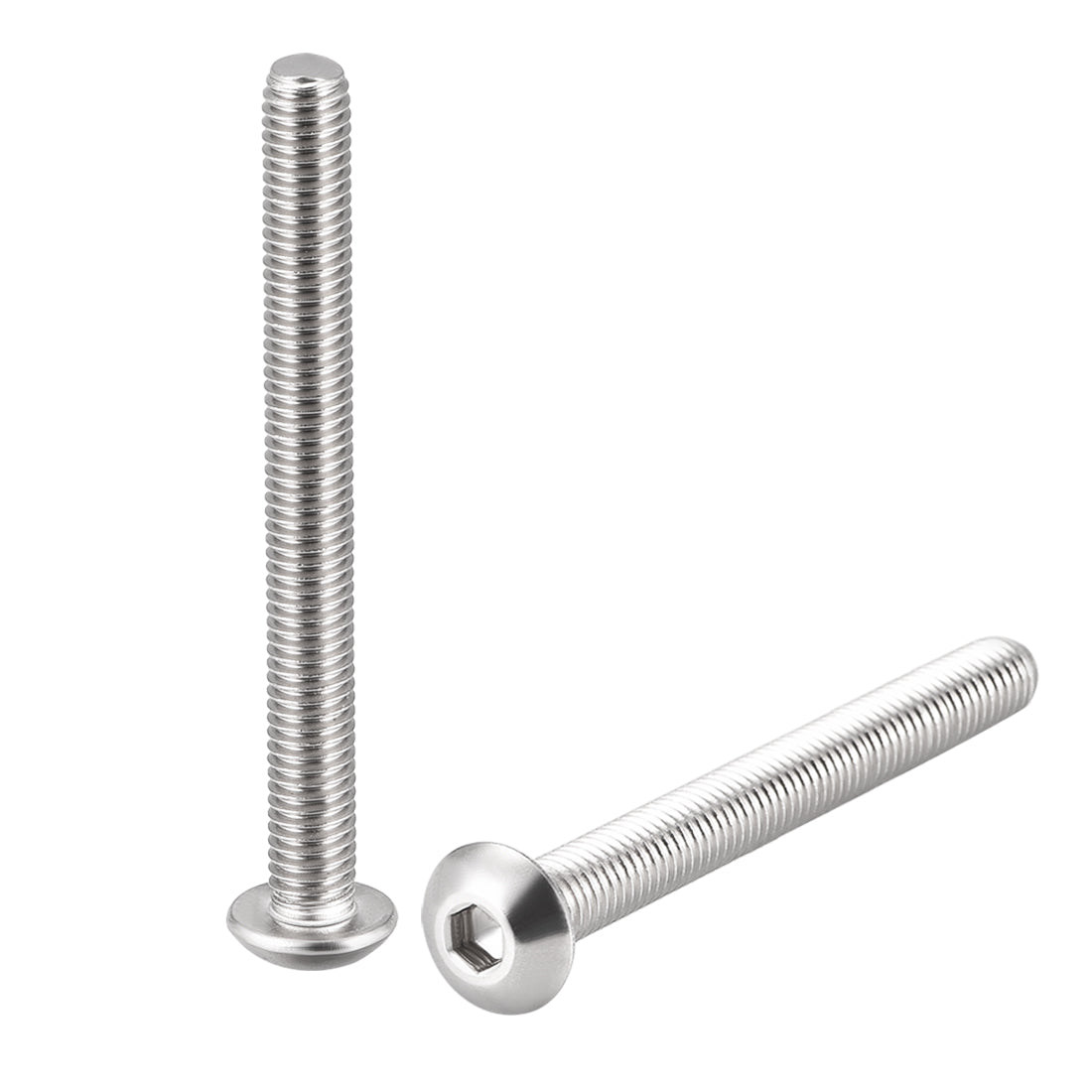 Harfington Machine Screws, Hex Socket Round Head Screws 304 Stainless Steel Fasteners Bolt 20PCS