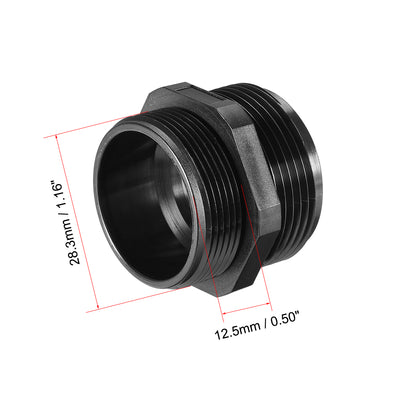 Harfington Cable Gland Waterproof Plastic Connector Adjustable Locknut with 4 Holes