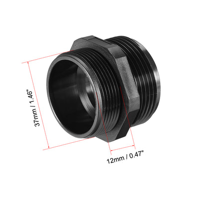 Harfington Cable Gland Waterproof Plastic Connector Adjustable Locknut with 4 Holes