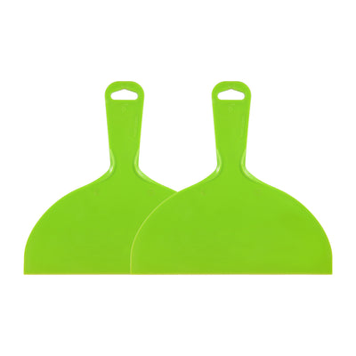 Harfington Putty Taping Drywall Scraper 8" Flexible Plastic Blade Disposable Spreader for Wall Painting 2pcs