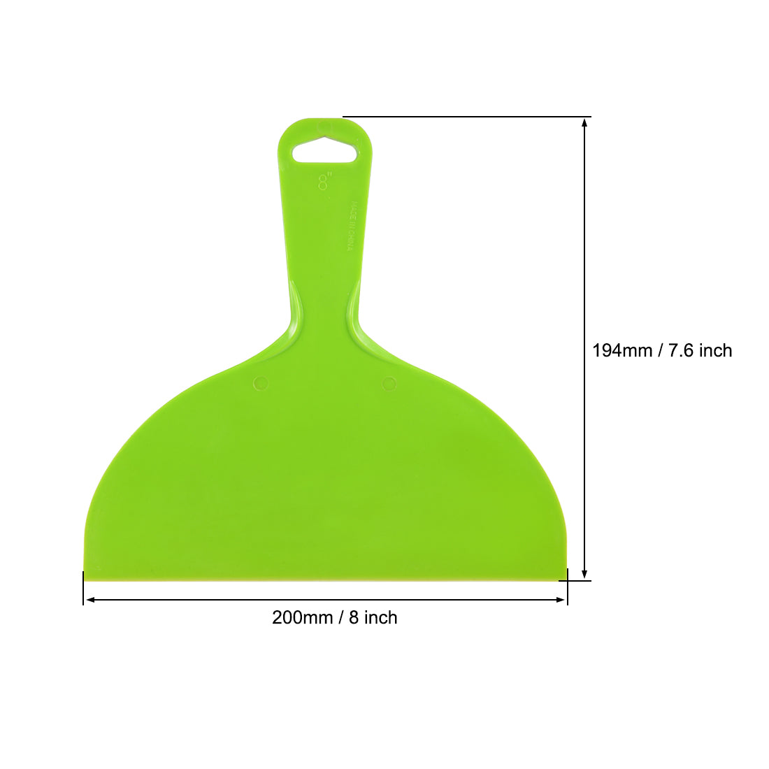 Harfington Putty Taping Drywall Scraper 8" Flexible Plastic Blade Disposable Spreader for Wall Painting 3pcs