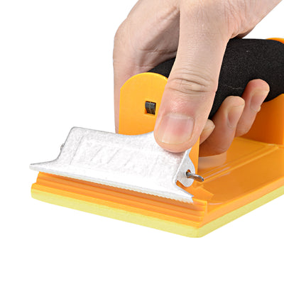 Harfington 7*3.5'' Sandpaper Sheet Holder Polish Sander Block