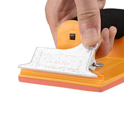 Harfington 7*3.5'' Sandpaper Sheet Holder Polish Sander Block