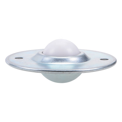 Harfington Ball Transfers Bearing Unit CY-25B 1" Diameter, Flying Saucer Mounted, Nylon Ball, 99lbs Load Capacity