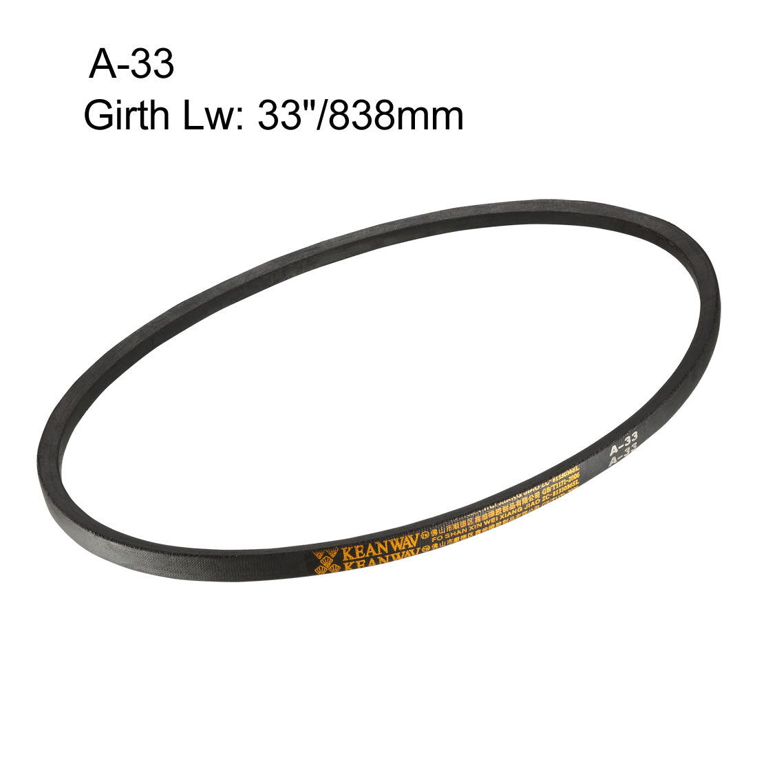 Harfington V-Belt Inch Pitch Length Industrial Rubber Transmission Belt