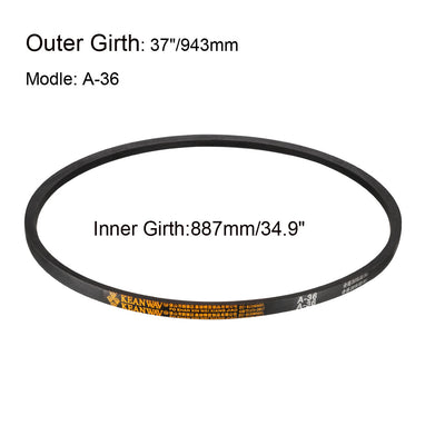 Harfington V-Belt Inch Pitch Length Industrial Rubber Transmission Belt
