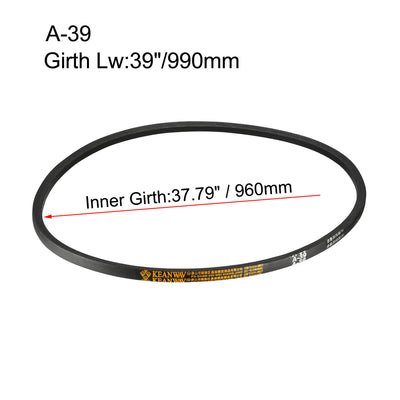 Harfington V-Belt Inch Pitch Length Industrial Rubber Transmission Belt