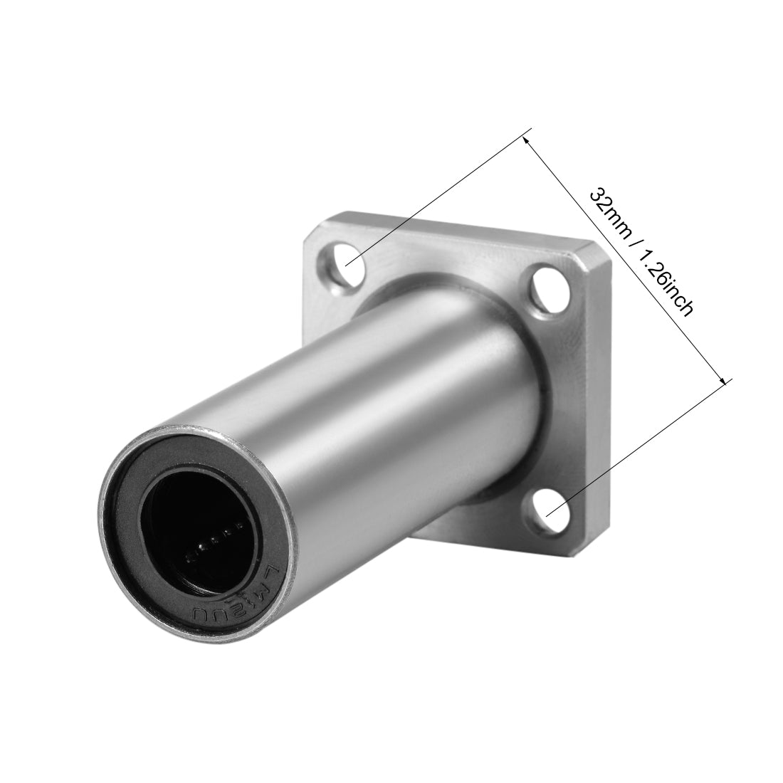 uxcell Uxcell Linear Motion Ball Bearings Extra Long Square Flanged