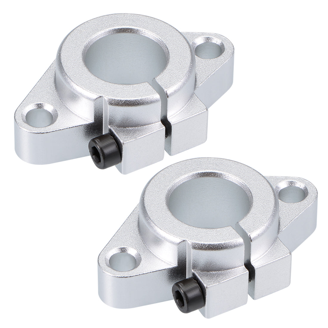 Harfington 16mm Shaft Support SHF16 Flange Mount Linear Motion Slide Rail Guide Blocks for CNC 3D Printer 2pcs