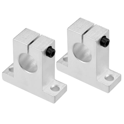 Harfington 16mm Shaft Support SK16 Linear Motion Slide Rail Guide Blocks for CNC 3D Printer 2pcs