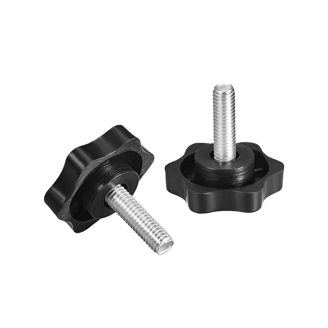 Harfington Clamping Handle Screw Knobs Handle Star Knob  Male Thread
