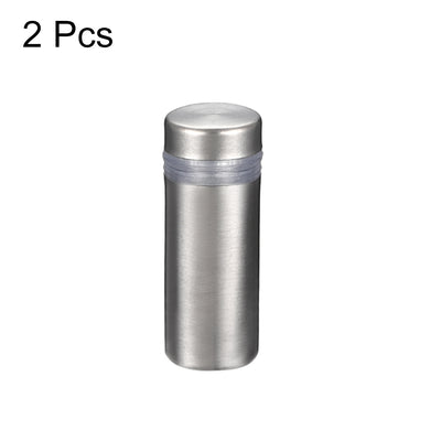 Harfington Sign Standoffs Mounts Wall Glass Standoff Advertising Nails 12mm x 30mm 2pcs