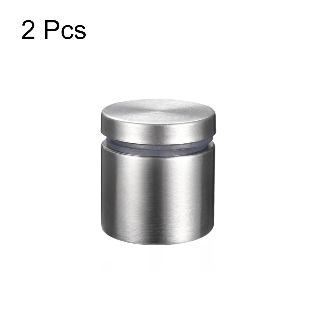 Harfington Sign Standoffs Mounts Wall Glass Standoff Advertising Nails 25mm x 25mm 2pcs