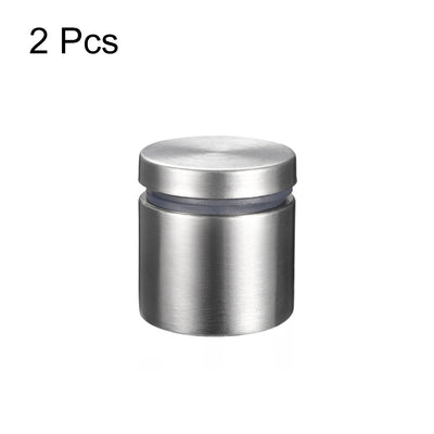 Harfington Sign Standoffs Mounts Wall Glass Standoff Advertising Nails 25mm x 25mm 2pcs