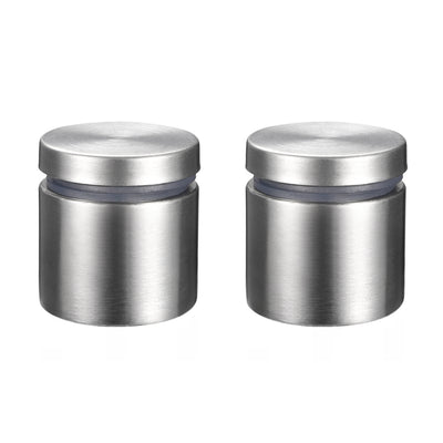 Harfington Sign Standoffs Mounts Wall Glass Standoff Advertising Nails 25mm x 25mm 2pcs