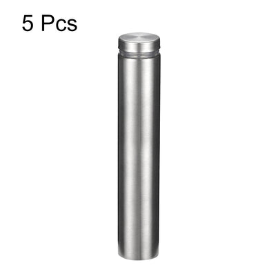 Harfington Sign Standoffs Mounts Wall Glass Standoff Advertising Nails 19mm x 100mm 5pcs