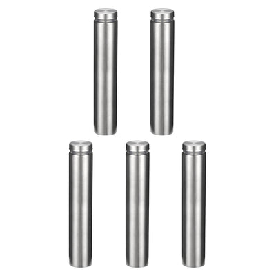 Harfington Sign Standoffs Mounts Wall Glass Standoff Advertising Nails 19mm x 100mm 5pcs