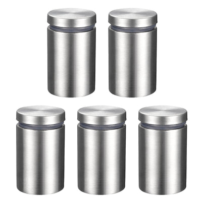 Harfington Sign Standoffs Mounts Wall Glass Standoff Advertising Nails 25mm x 40mm 5pcs