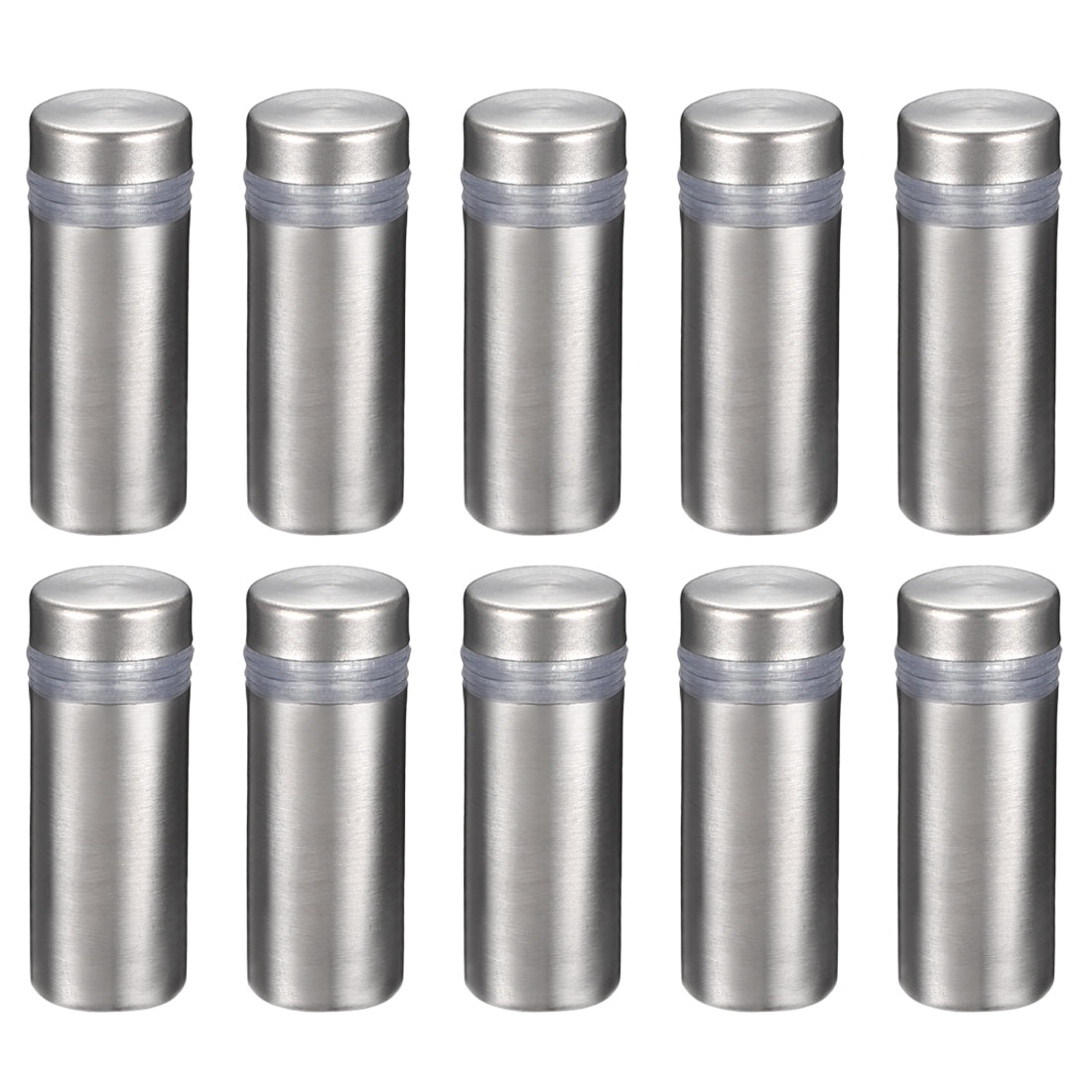 Harfington Sign Standoffs Mounts Wall Glass Standoff Advertising Nails 12mm x 30mm 10pcs