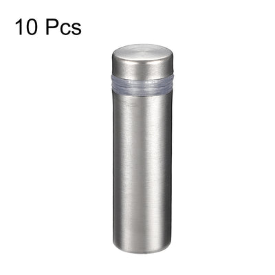 Harfington Sign Standoffs Mounts Wall Glass Standoff Advertising Nails 12mm x 40mm 10pcs