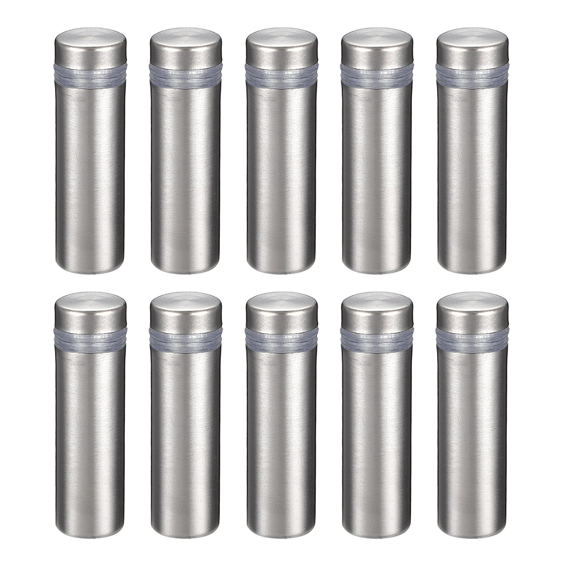 Harfington Sign Standoffs Mounts Wall Glass Standoff Advertising Nails 12mm x 40mm 10pcs