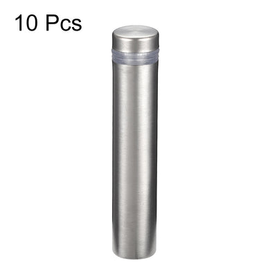 Harfington Sign Standoffs Mounts Wall Glass Standoff Advertising Nails 12mm x 60mm 10pcs