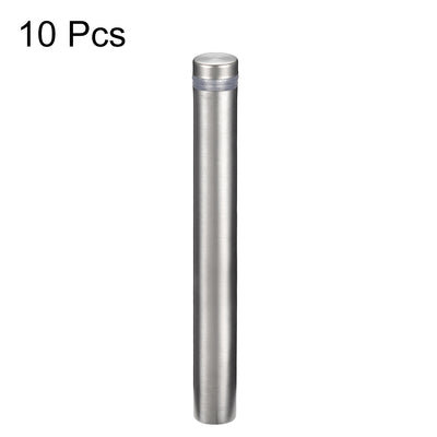 Harfington Sign Standoffs Mounts Wall Glass Standoff Advertising Nails 12mm x 100mm 10pcs