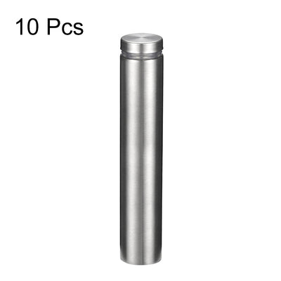 Harfington Sign Standoffs Mounts Wall Glass Standoff Advertising Nails 19mm x 100mm 10pcs