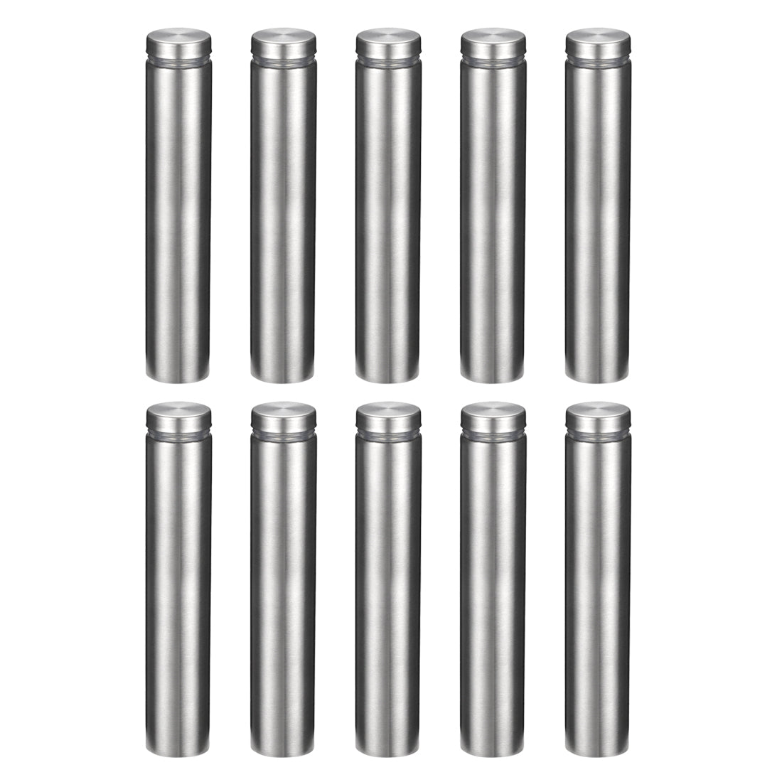 Harfington Sign Standoffs Mounts Wall Glass Standoff Advertising Nails 19mm x 100mm 10pcs