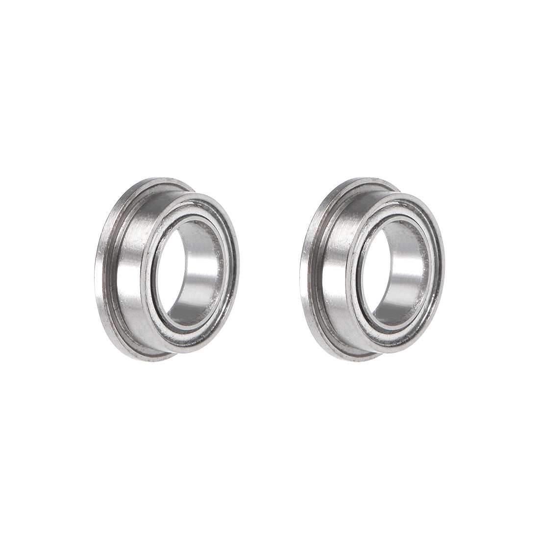 Harfington Miniature Flange Deep Groove Ball Bearings Double Shield Chrome Steel