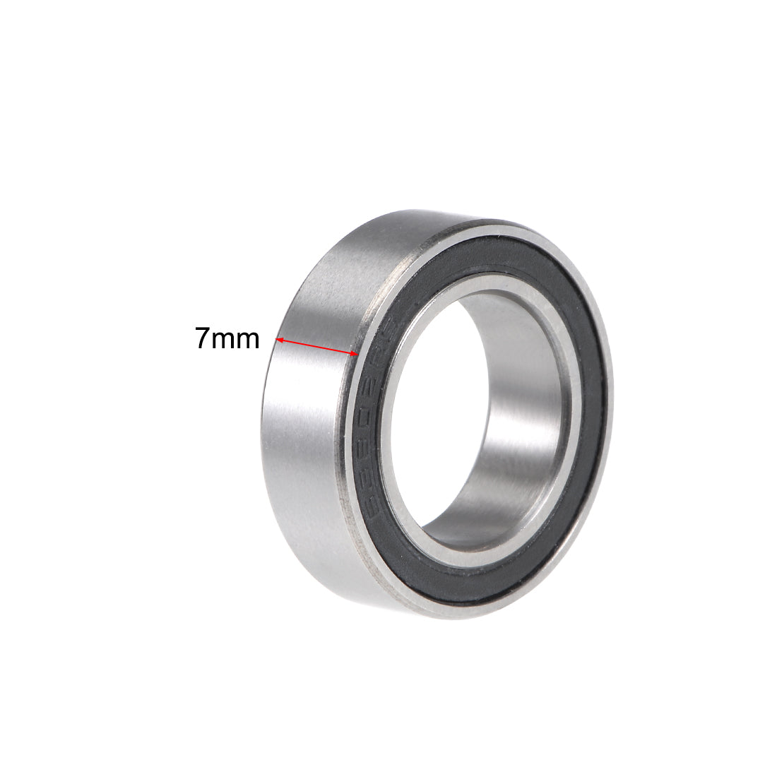 uxcell Uxcell Deep Groove Ball Bearings  Metric Double Sealed Chrome Steel ABEC1 Z1