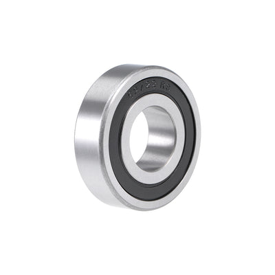 Harfington Uxcell Deep Groove Ball Bearings  Metric Double Sealed Chrome Steel ABEC1 Z1