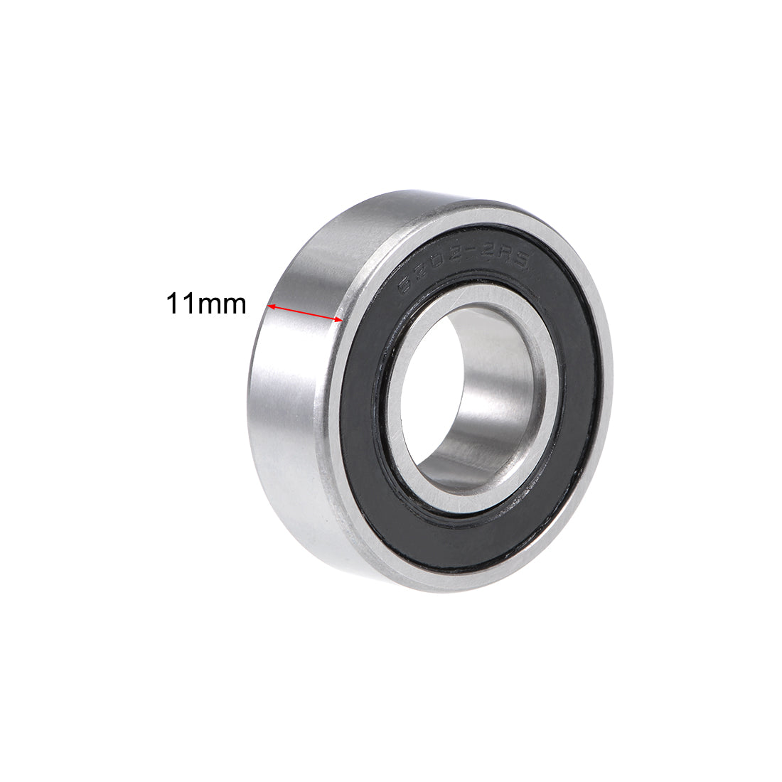 uxcell Uxcell Deep Groove Ball Bearings Inch Double Sealed Chrome Steel ABEC1 Z2