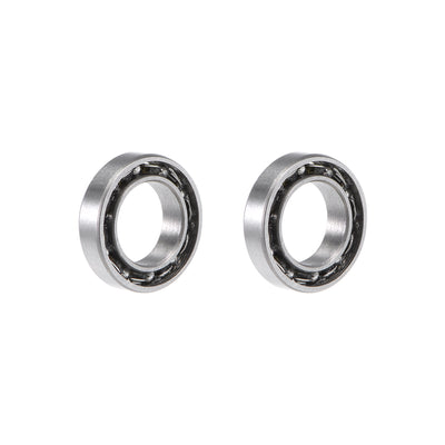 Harfington MR106 Deep Groove Ball Bearing 6x10x2.5mm Open Type Chrome Steel Z2 Lever Bearings 2pcs