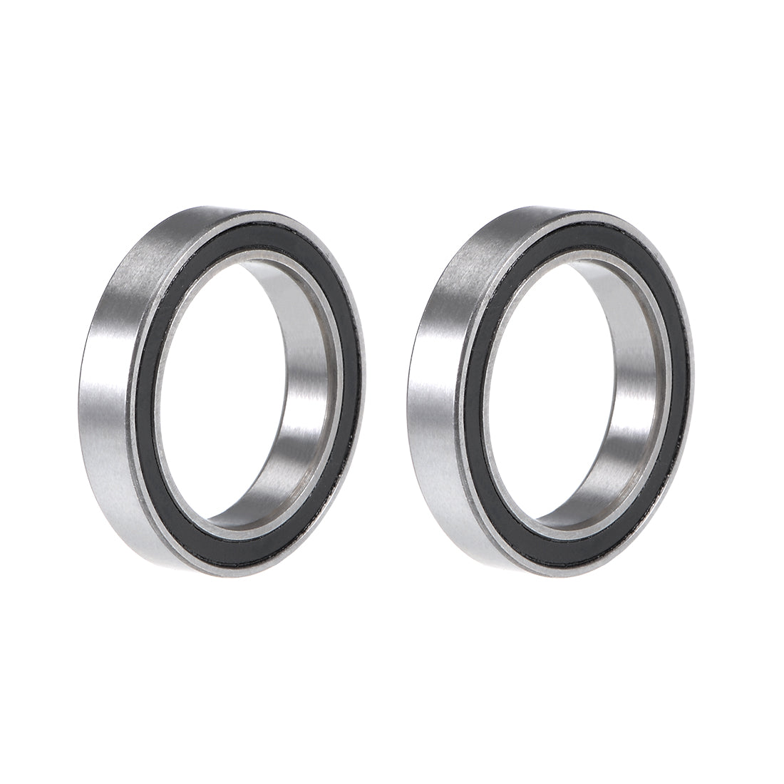 uxcell Uxcell Deep Groove Ball Bearings Thin Section Double Sealed Chrome Steel Z1