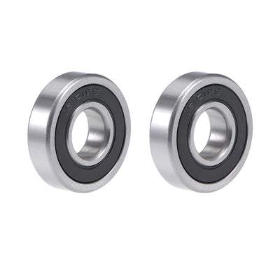 Harfington Uxcell Deep Groove Ball Bearings Z2 Double Sealed Chrome Steel Roller