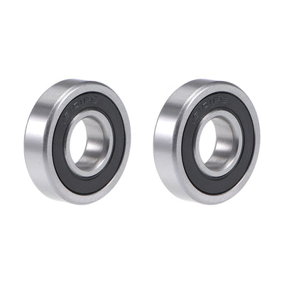 Harfington Deep Groove Ball Bearings Metric Double Sealed Chrome Steel Rollers